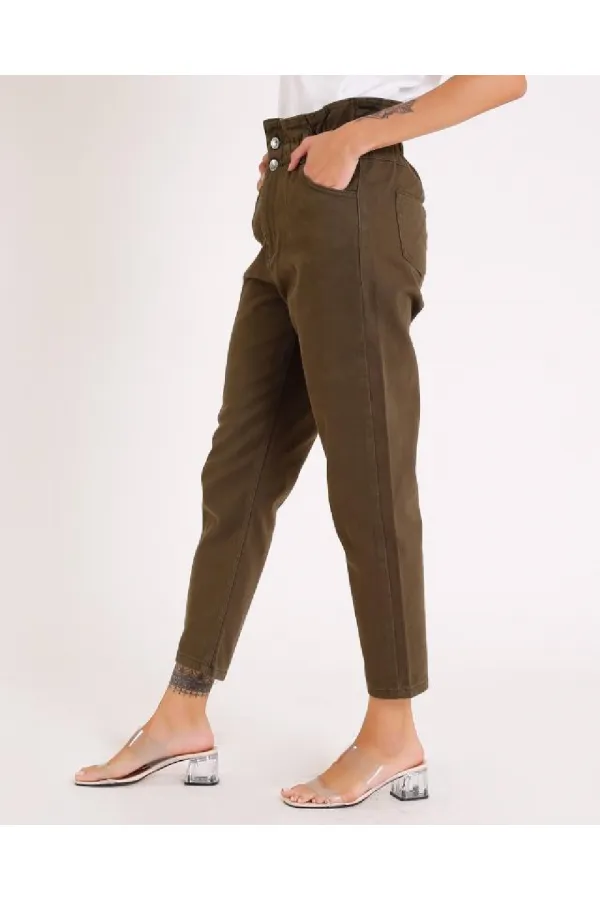 Beli Lastikli Kot Pantolon 759-67-(27-32) Beli Lastikli Kot Pantolon 759-67-(27-32)