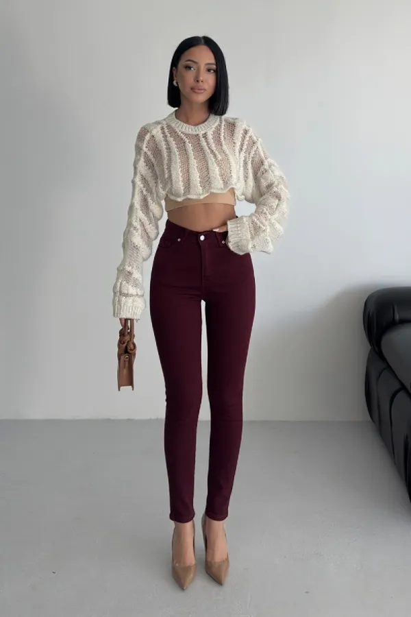 Bilek Boy Skinny Kot Pantolon 815-82-(26-31)