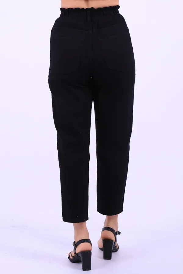 Beli Lastikli Kot Pantolon  759-07-(27-32)