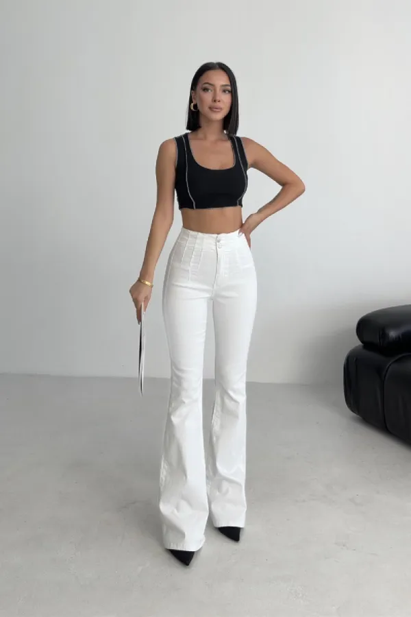 Pensli İspanyol Kot Pantolon  7021-50-(28-33)