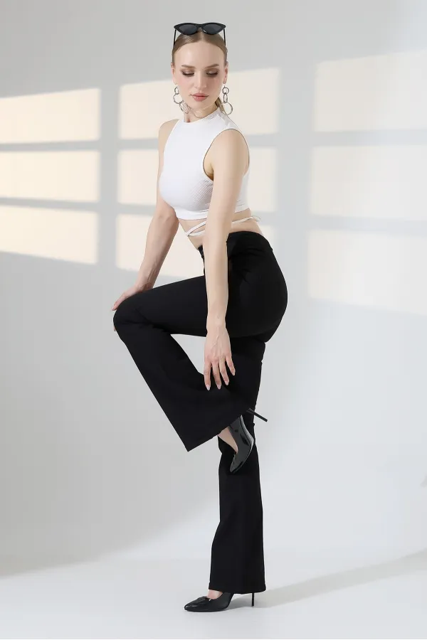 Pensli İspanyol Kot Pantolon  7021-07-(27-32)