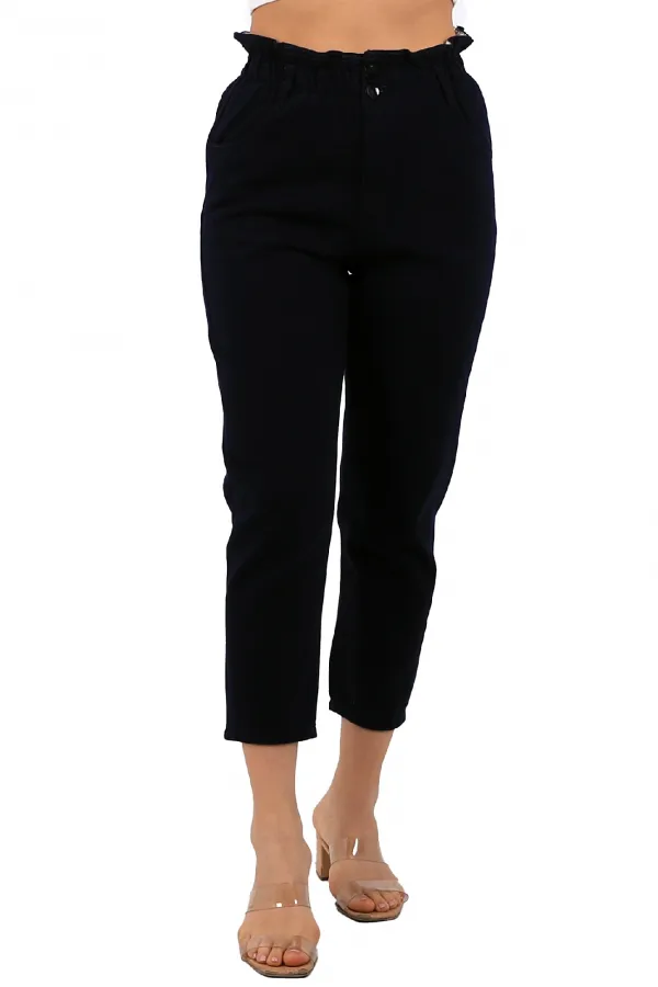 Beli Lastikli Kot Pantolon 759-73-(27-32) Beli Lastikli Kot Pantolon 759-73-(27-32)