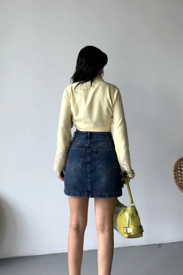 Mini Kot Etek  1046-01-(36-42-6)
