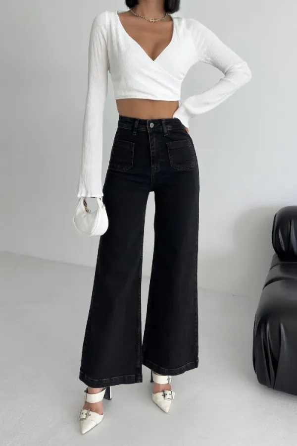 Front Pocket Detailed Jean  7079-23-(30-36) Regular Anthracite