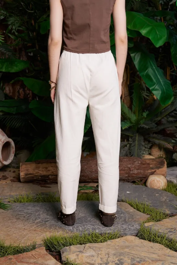 Havuç Keten Pantolon HS703-51-(S-XL) Havuç Keten Pantolon HS703-51-(S-XL)