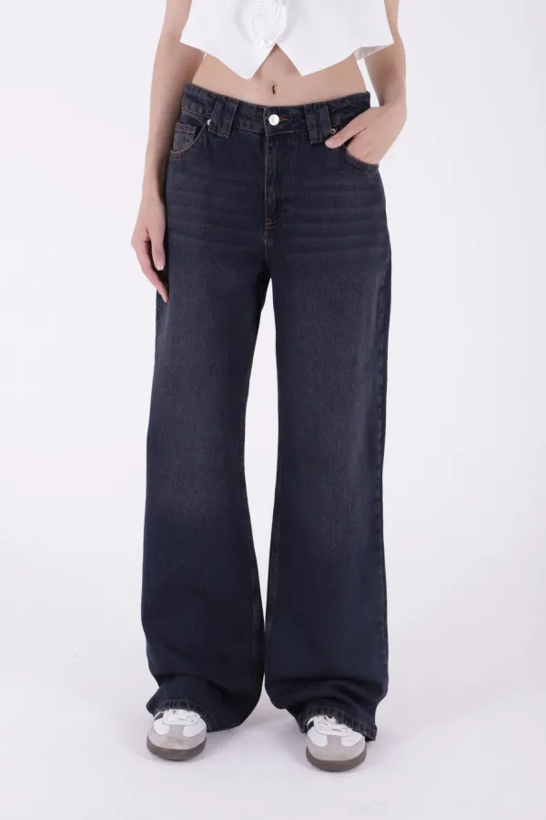 Bol Paça Baggy Relax Kot Pantolon 7031-19-(26-31) Bol Paça Baggy Relax Kot Pantolon 7031-19-(26-31)
