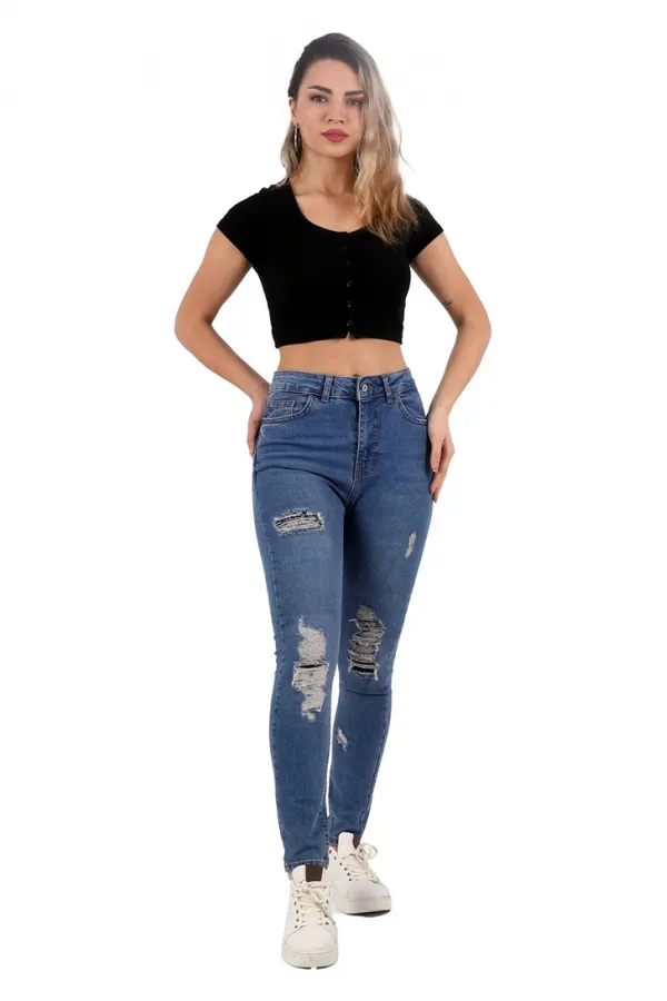 Skinny Kot Pantolon  883-06-(26-31)