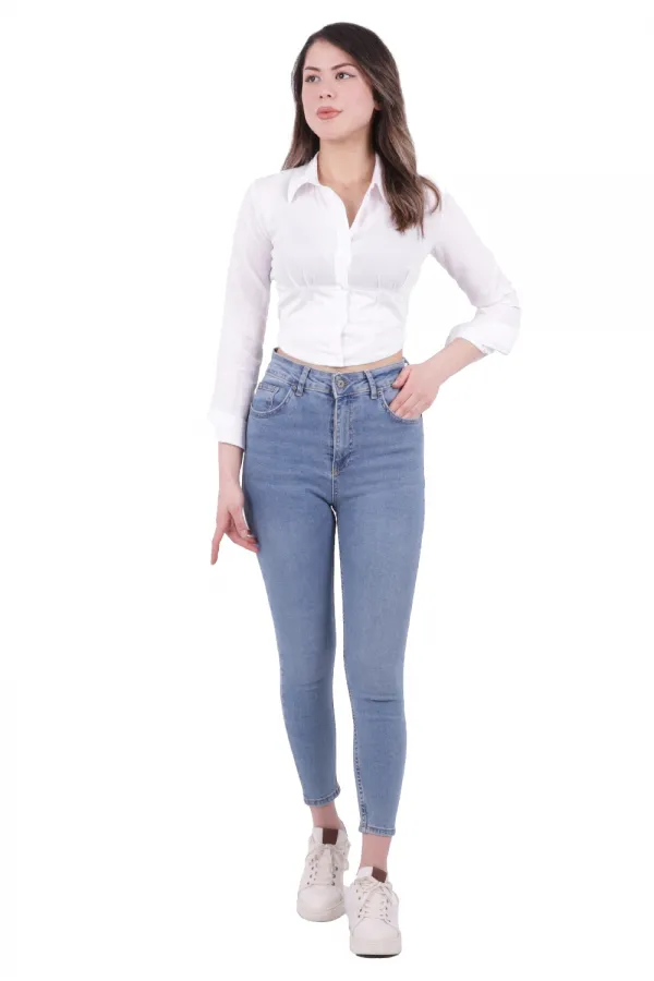 Jeans skinny courts 810-15-(26-28)