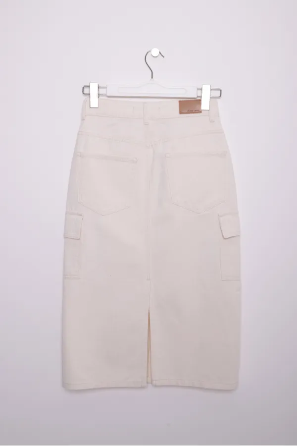 Kargo Cepli Kot Etek 1023-80-(S-L-5) Kargo Cepli Kot Etek 1023-80-(S-L-5)