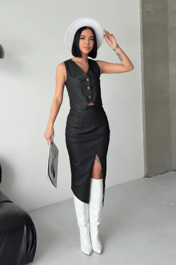 Düğmeli Yelek 6099-07-(S-XL-6)