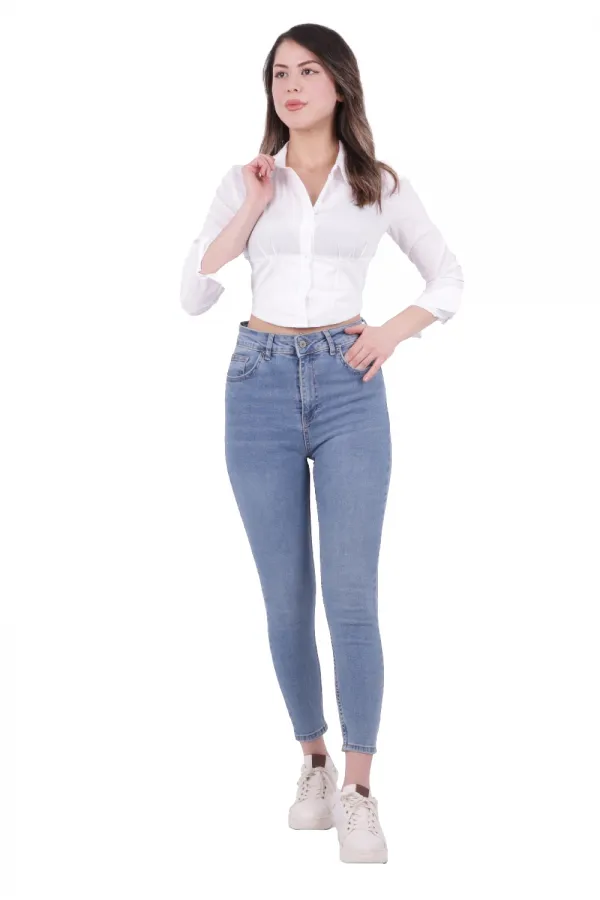 Jeans skinny courts 810-15-(26-28)