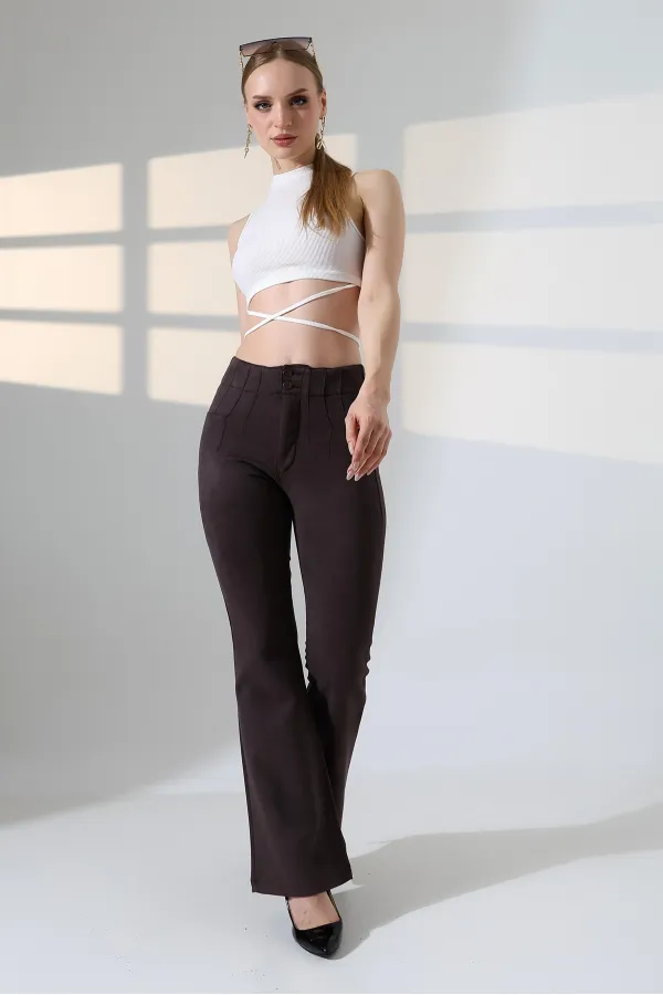 Pensli Süet Pantolon 7121-78-(27-32) Pensli Süet Pantolon 7121-78-(27-32)