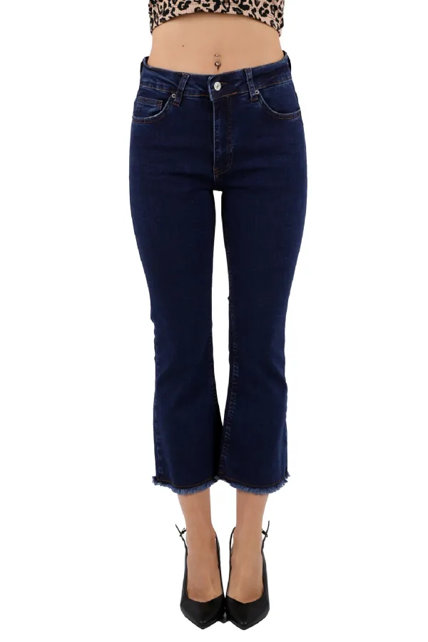 Likralı Culotte Pantolon  1765-26-(27-32)
