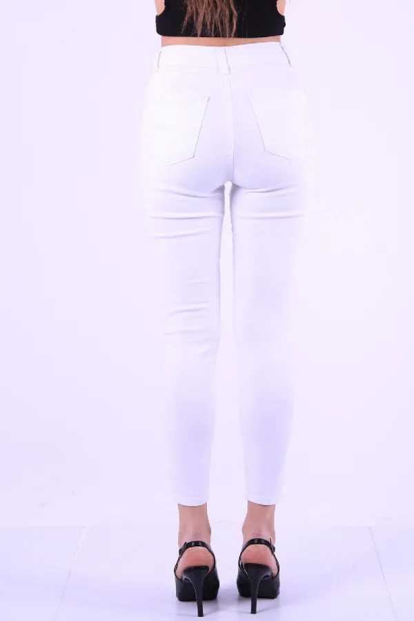 Asimetrik Paça Kot Pantolon 713-50-(28-33) Asimetrik Paça Kot Pantolon 713-50-(28-33)