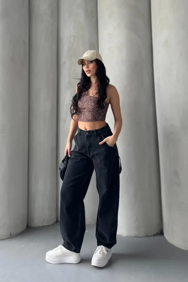 Pensli Baggy Kot Pantolon 7059-23-(26-31)