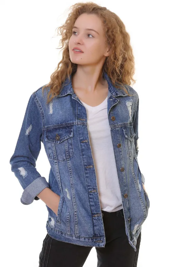Boyfriend Kot Ceket 655-01-(S-XL-6) Boyfriend Kot Ceket 655-01-(S-XL-6)
