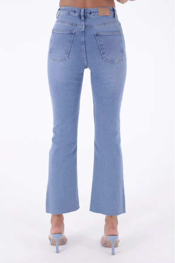 İspanyol Mom Fit Kot Pantolon  1706-15-(26-30)