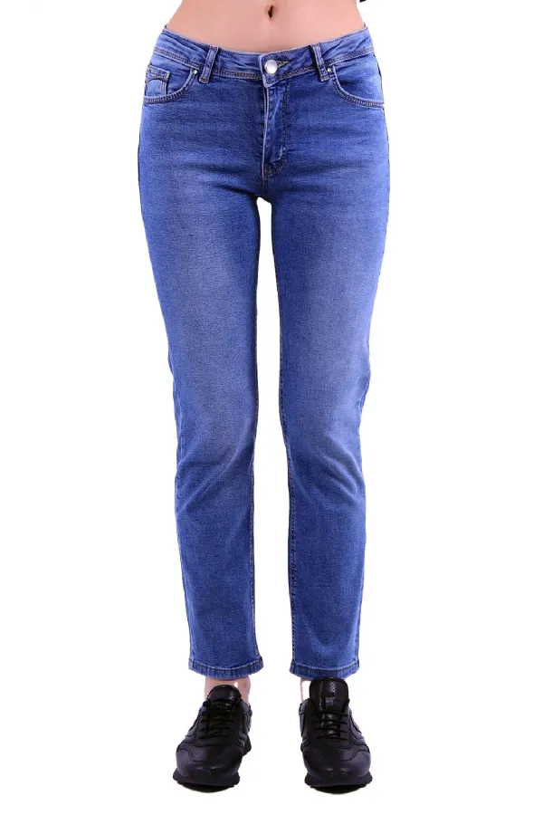 Boru Paça Klasik Kot Pantolon 855-15-(30-36) Boru Paça Klasik Kot Pantolon 855-15-(30-36)