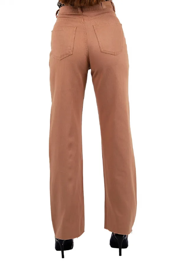 Dikişsiz Paça Bol Paça Relax Kot Pantolonlar  1740-70-(26-31)