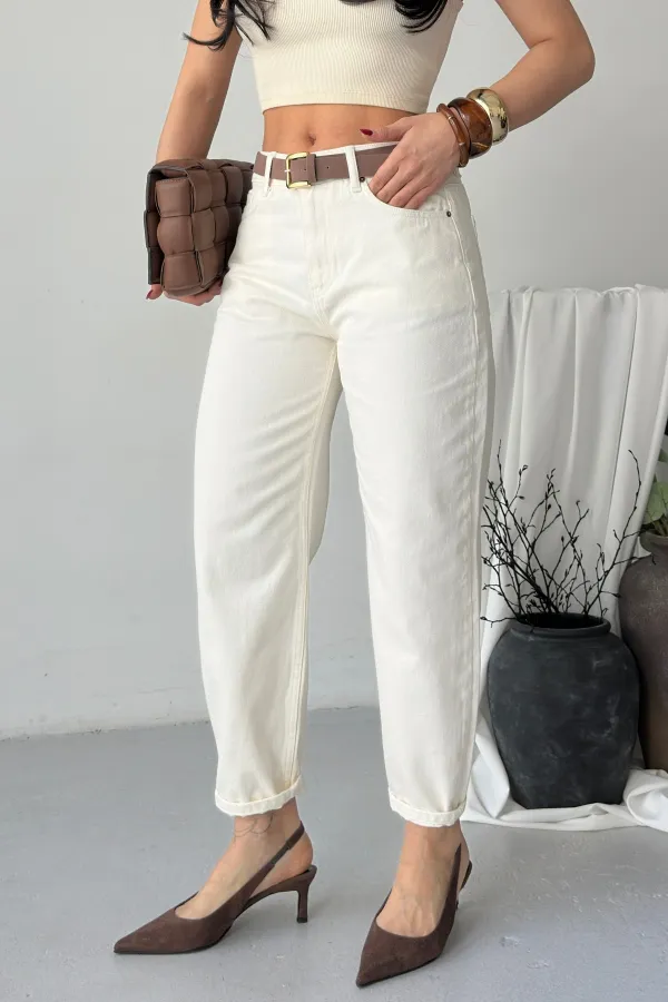 Mom Fit Jean  7057-80-(27-32) Natural