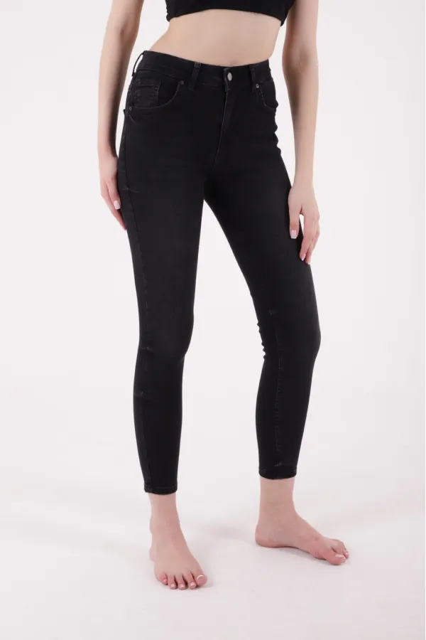 Kısa Boy Skinny Kot Pantolon 811-03-(28-33)