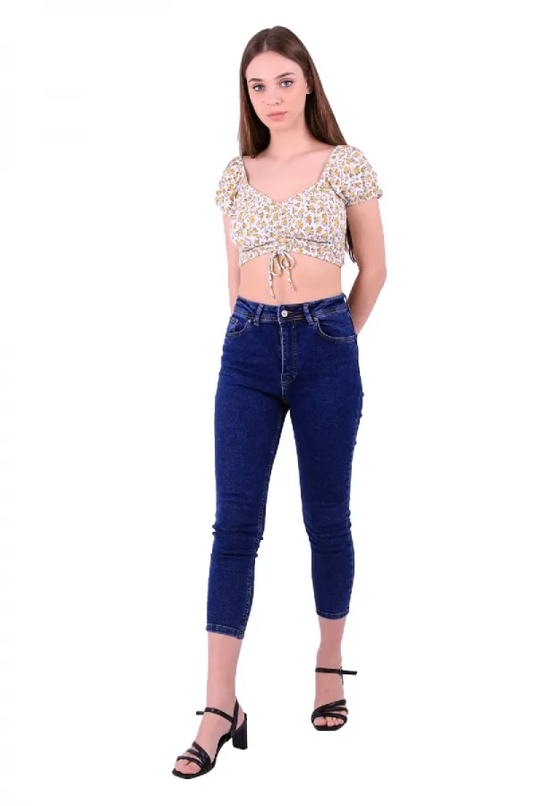 Kısa Boy Skinny Kot Pantolon 810-26-(28-33) Kısa Boy Skinny Kot Pantolon 810-26-(28-33)