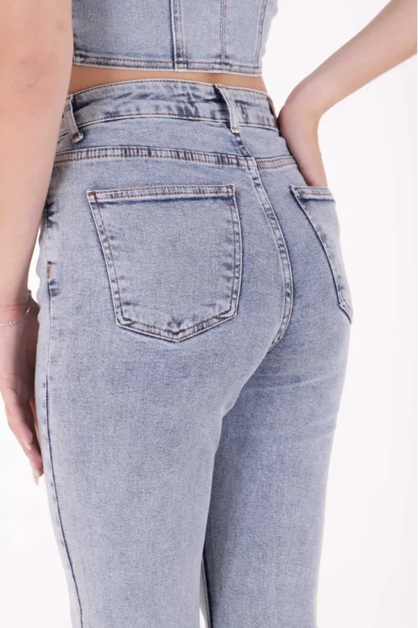 Comfort Slim Kot Pantolon 896-08-(26-28)