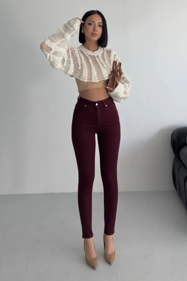 Bilek Boy Skinny Kot Pantolon 815-82-(28-33)