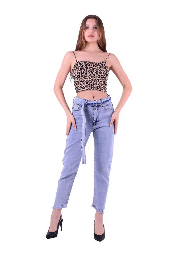 Mom Fit Kot Pantolon  1738-08-(26-31)