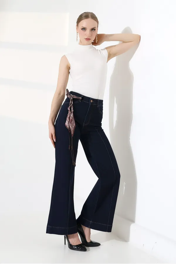 Çımalı Kot Pantolon  7163-17-(27-32)