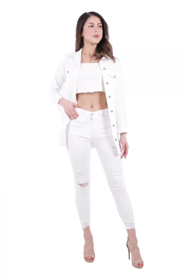 Boyfriend Denim Jeans Jacket 679-50-(S-XL-6) Boyfriend Denim Jeans Jacket 679-50-(S-XL-6)