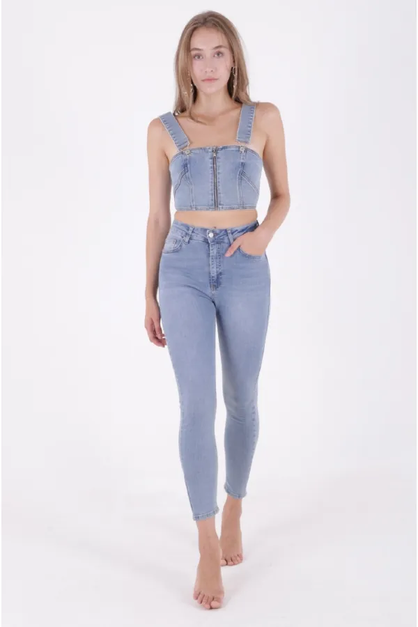 Skinny Kot Pantolon  815-15-(28-33)