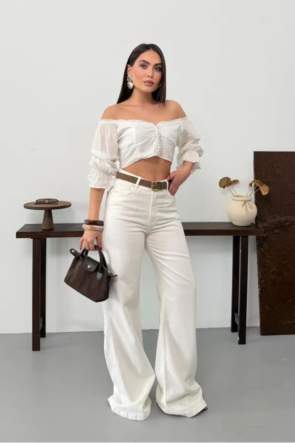 Bol Paça Relax Kot Pantolon 7118-51-(27-32) Bol Paça Relax Kot Pantolon 7118-51-(27-32)