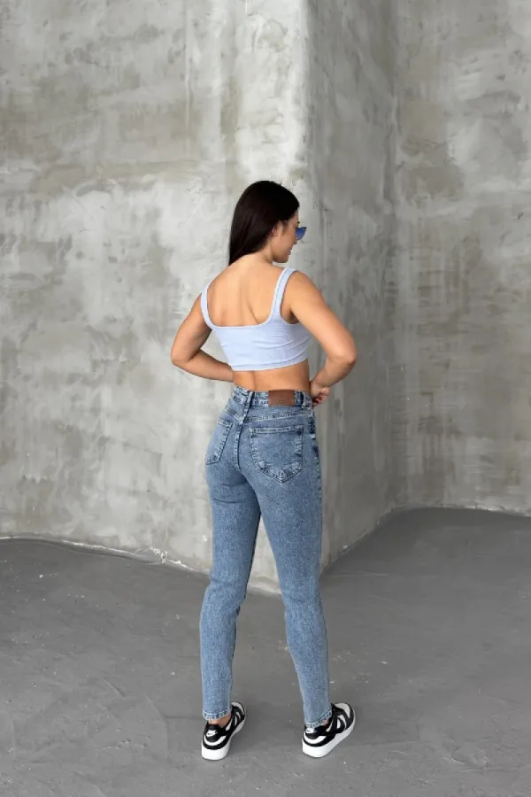 Tık Likra Pantolon 7036-06-(26-31)