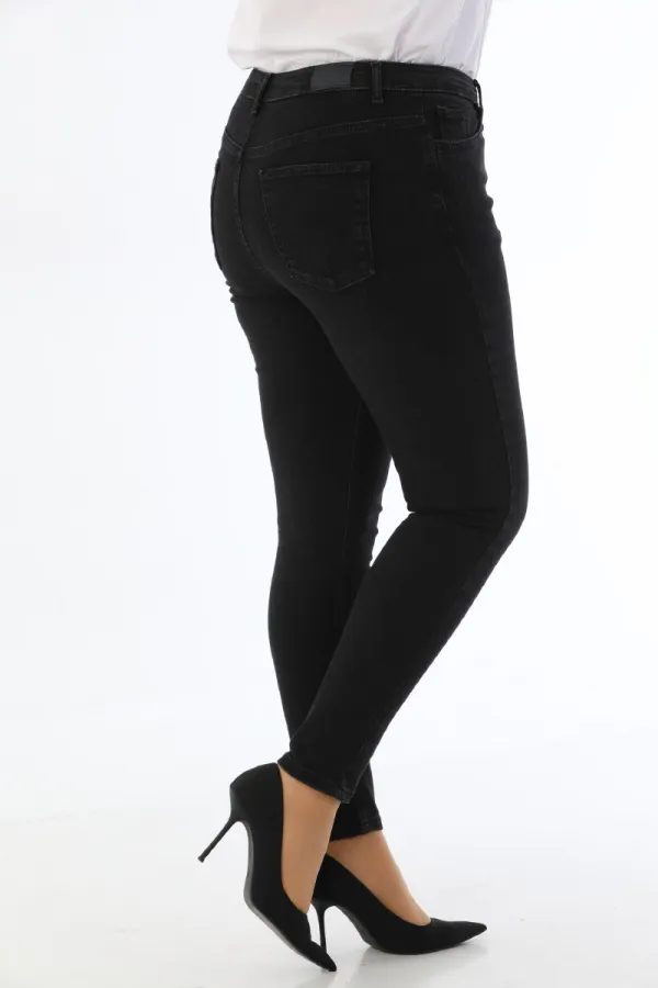 Beş Düğmeli Skinny Kot Pantolon 555-23-(34-40-6)