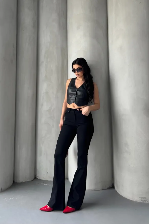 İspanyol Skinny Kot Pantolon 867-07-(27-32)