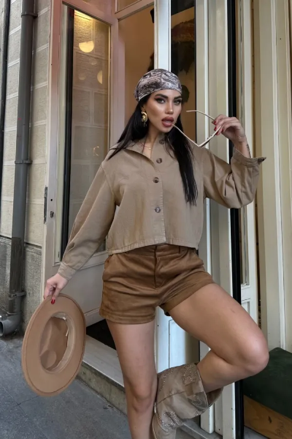Bebe Yaka Gömlek 6095-70-(S-XL) Bebe Yaka Gömlek 6095-70-(S-XL)