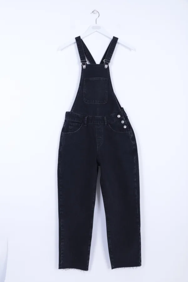 Mom Kalıp Kot Salopet 325-03-(S-XL-6)