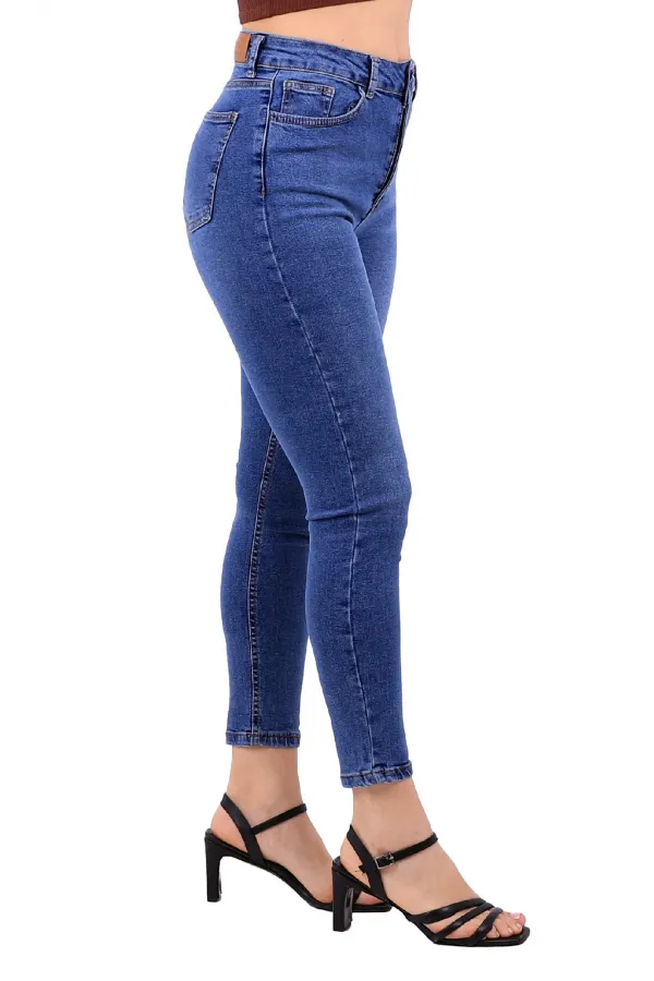 Önü 5 Düğmeli Skinny Kot Pantolon 755-06-(26-31) Önü 5 Düğmeli Skinny Kot Pantolon 755-06-(26-31)