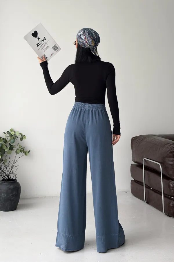 Elastic Waist Linen Pants HS700-98-(S-XL) Elastic Waist Linen Pants HS700-98-(S-XL)