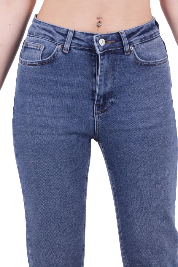 Boru Paça Klasik Kot Pantolon 855-01-(26-31) Boru Paça Klasik Kot Pantolon 855-01-(26-31)