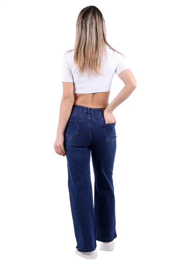 Yanı Çıtçıt Detaylı Pantolon  992-01-(27-32)