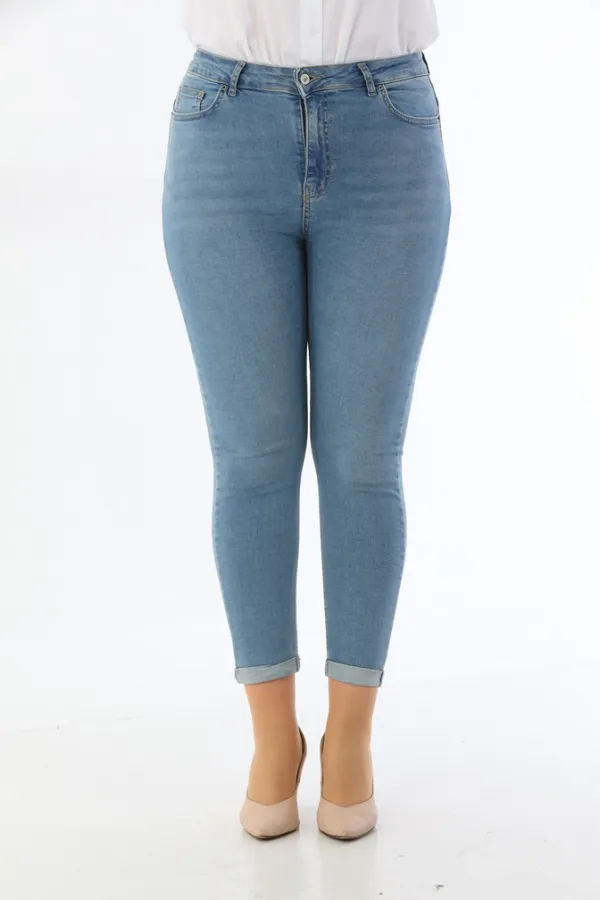 Duble Paça Kot Pantolon  520-15-(44-50)