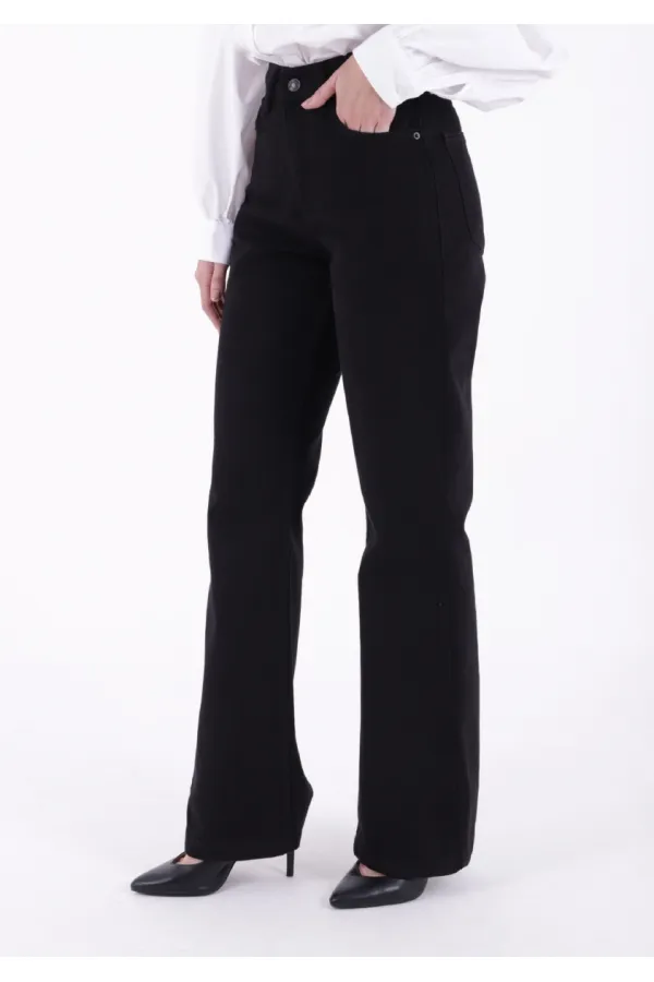 Relax Palazzo Jeans Trousers 7008-07-(27-32)