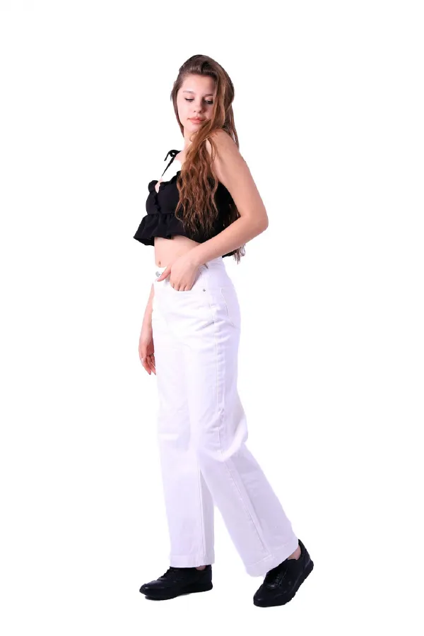 Bol Paça Relax Kot Pantolon  718-50-(27-32)