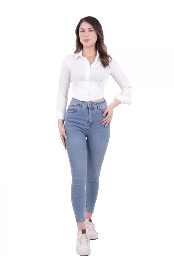 Jeans skinny courts 810-15-(26-28)