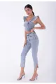 Bleu clair Snow Wash
