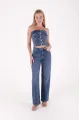 Denim bleu foncé