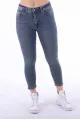 Jeans teintés foncés