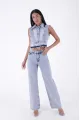 Bleu clair Snow Wash